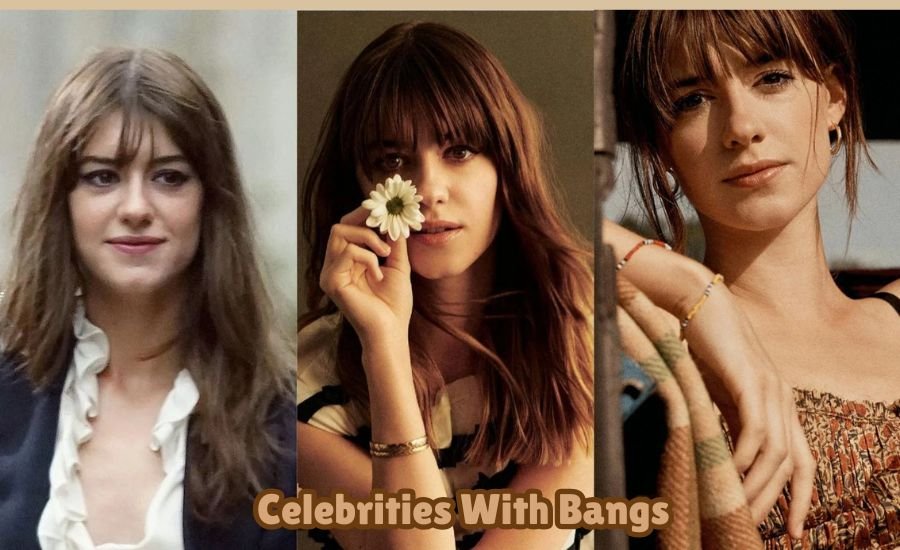 celebrities with bangs