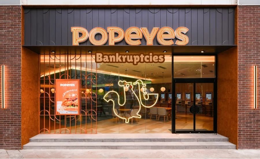 popeyes bankruptcies